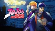 One of the series' logos featuring Dio Brando (left) and Jonathan Joestar (right) (Image via David Productions)
